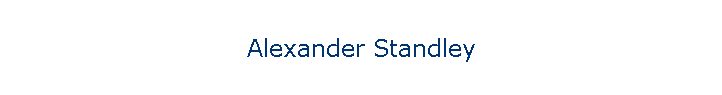 Alexander Standley